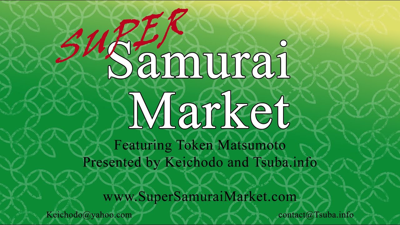 Super Samurai Market - Episode 3: Japanese sword fittings at Token Matsumoto