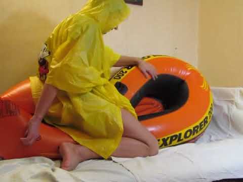 Intex Inflatable Deflated Intex boat inflate and deflate - YouTube