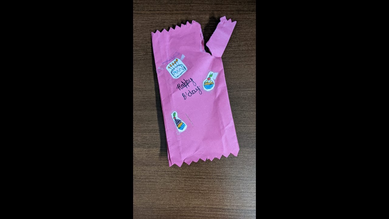 Diy paper packaging for gifts YouTube