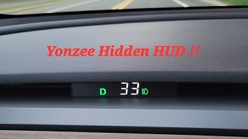 Tesla Model 3 / Y - Yonzee Hidden Hud Unboxing and Install and Review