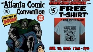 LIVE from Atlanta Comic Con Virtual Video Tour!