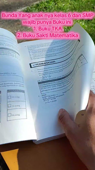 kalau pengen anak pinter emang wajib modal ya bund 🥰bismillah #trikmatematika #tka2025