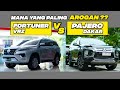 FORTUNER VRZ VS PAJERO DAKAR 4X2 - MENDING MANA ? #teguhku #fortuner #pajerodakar