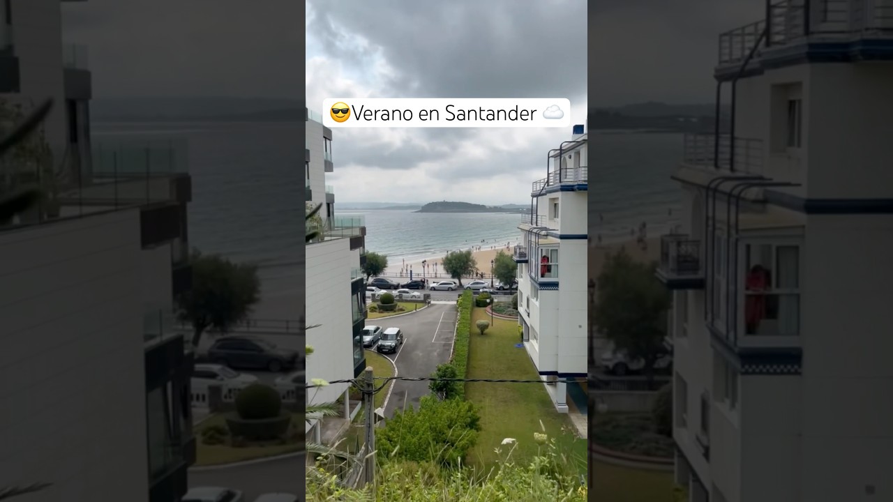 Así se disfruta del "VERANO" en Santander 🌊🏄🏻♂️ #shorts #santander #cantabria