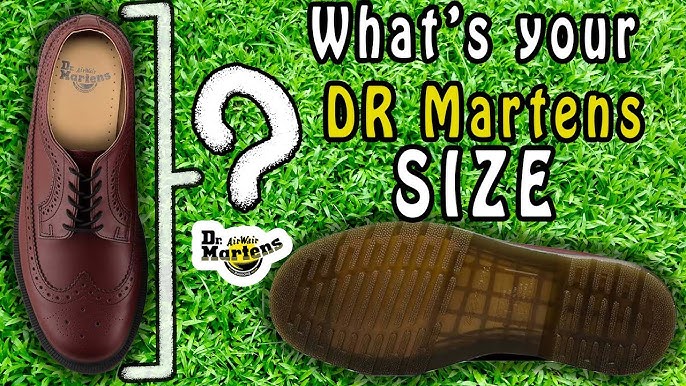 the ULTIMATE dr martens sizing YouTube