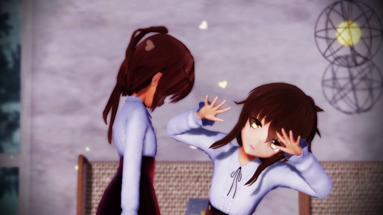 【MMD艦これ】Lap Tap Love（電ちゃん、文月）1080P/60FPS