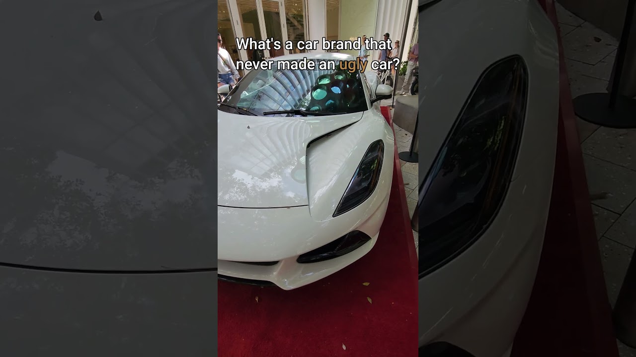 What's a car brand that never made an ugly car?