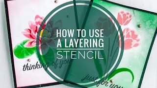 How to Use a Layering Stencil