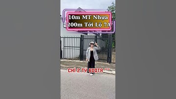 10m Nhựa Thông An Điền Gần Lộ 7A 200m , Tp Bến Cát#bdsbinhduong #kcnbinhduong #kieuchinhbds