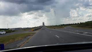 crazy steep bridge near Baton Rouge