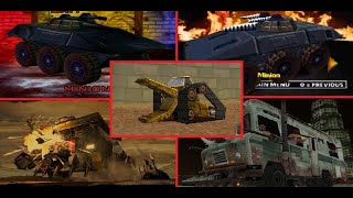Twisted Metal - All Bosses Intros