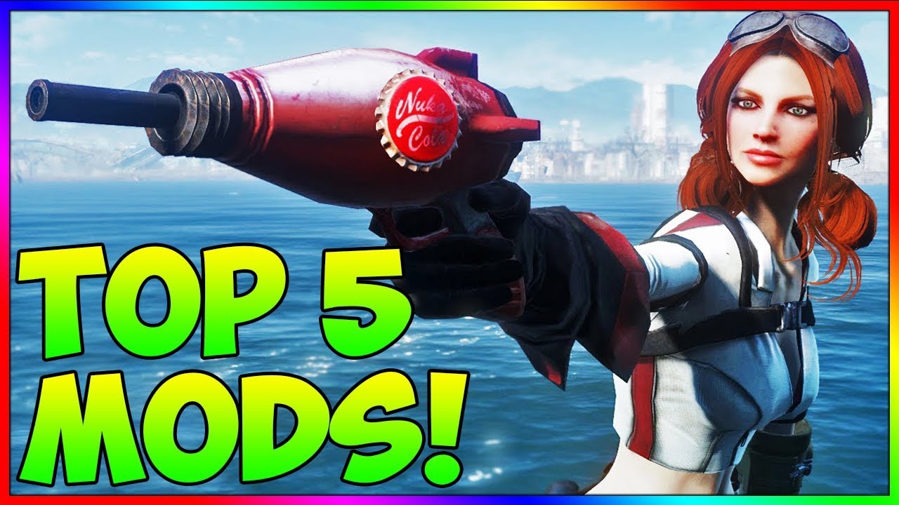 Fallout 4 - TOP 5 MODS TO DOWNLOAD RIGHT NOW! Ep. 22 (Xbox, PS4, PC)