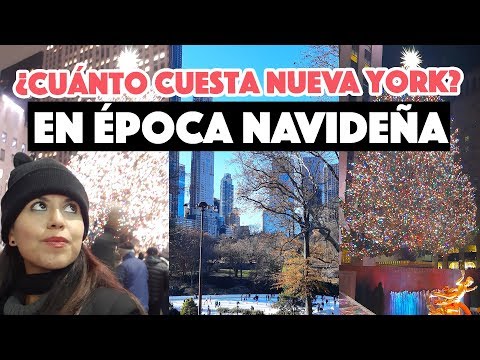¿Cuánto cuesta viajar a Nueva York en temporada de Navidad?