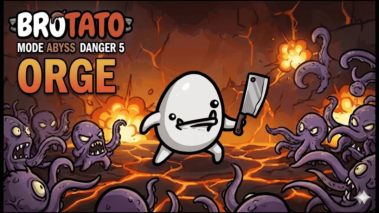 Brotato DLC Series EP.127 Orge | Danger 5  Mode The Abyss Solo | SCKagura