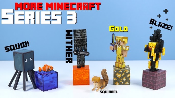 MINCRAFT FIGURES AND Blocks Bundle, 11 Figures & 2 Animals £20.00