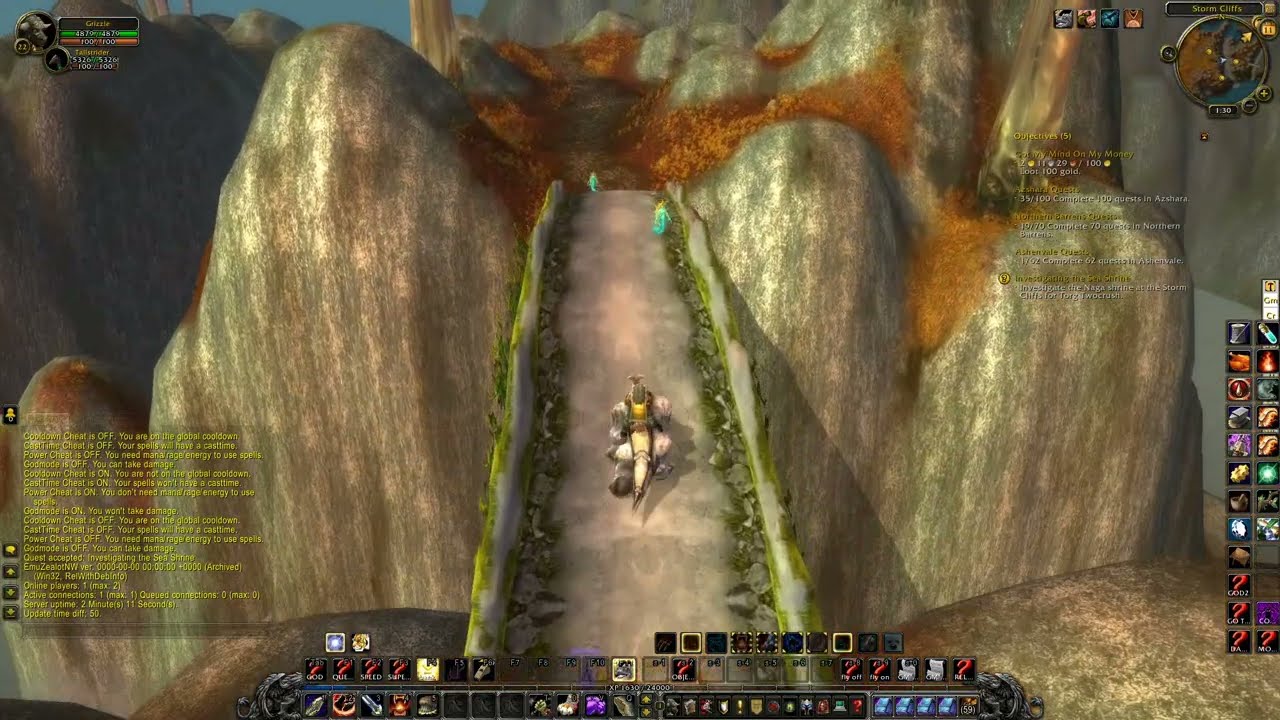 WOW Cata Quest 'Investigating the Sea Shrine - 14267' Horde on a PS