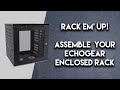 The ultimate network solution  echogear enclosed server rack