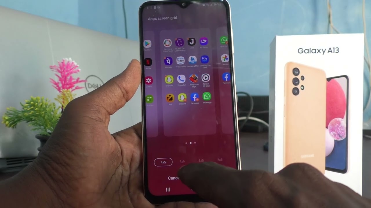 How to reduce app size in Samsung Galaxy A13