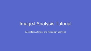 ImageJ Download Installation and Pixel Histogram Analysis