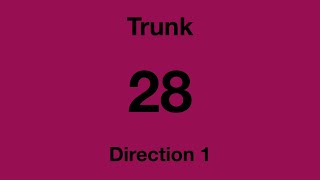 [SBS Transit] Trunk Bus Service 28 - Direction 1 Hyperlapse