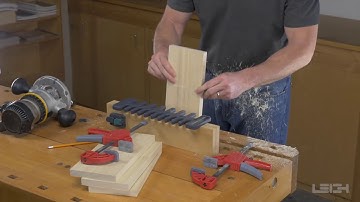 Leigh Box Joint & Beehive Jig Model 975 - How to Rout Box Joints