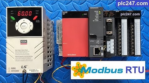 Mitsubishi QJ71C24N "Modbus RTU" LS iG5A Tutorial