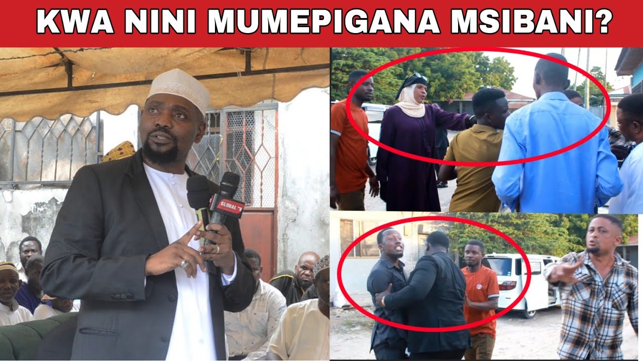SHEIKH WALID ameingilia kati sakata la DK MANYAUNYAU kupigana msibani mazito