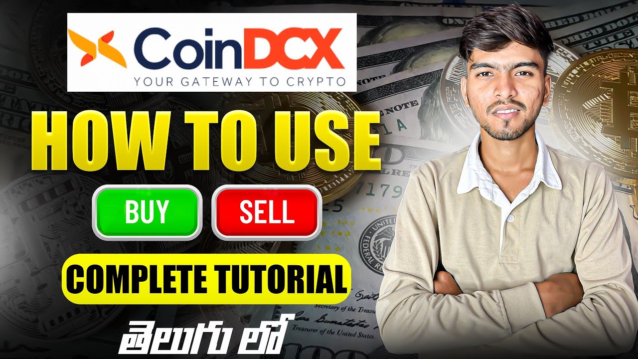How To Use Coindcx In Telugu | Coindcx Tutorial For Beginners 2025 ...