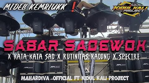 DJ SABAR SADEWOK VIRAL - MIDDLE NROTOK NULUP - DJ PARTY BASS BLAYER BEDIL CEK SOUND HOREG ❗FREE FLM?