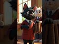 “Whiskers the Working Cat 🐾 | A Heartwarming Tale About Education” #subscribe #moonberrykids