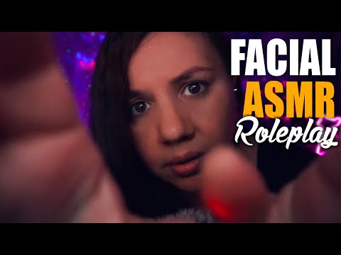 Facial RELAJANTE Cosquilloso ASMR en Español Roleplay
