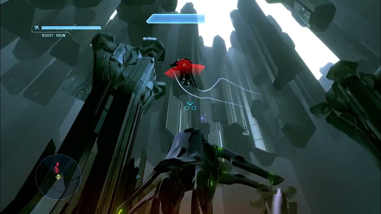 Halo 4 escaping the towers