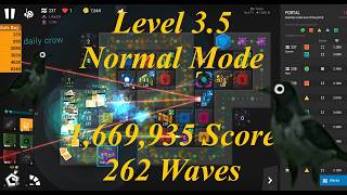 Day 13 of playing Infinitode until I get top 1 [Level 3.5, 1,669,935 Score]