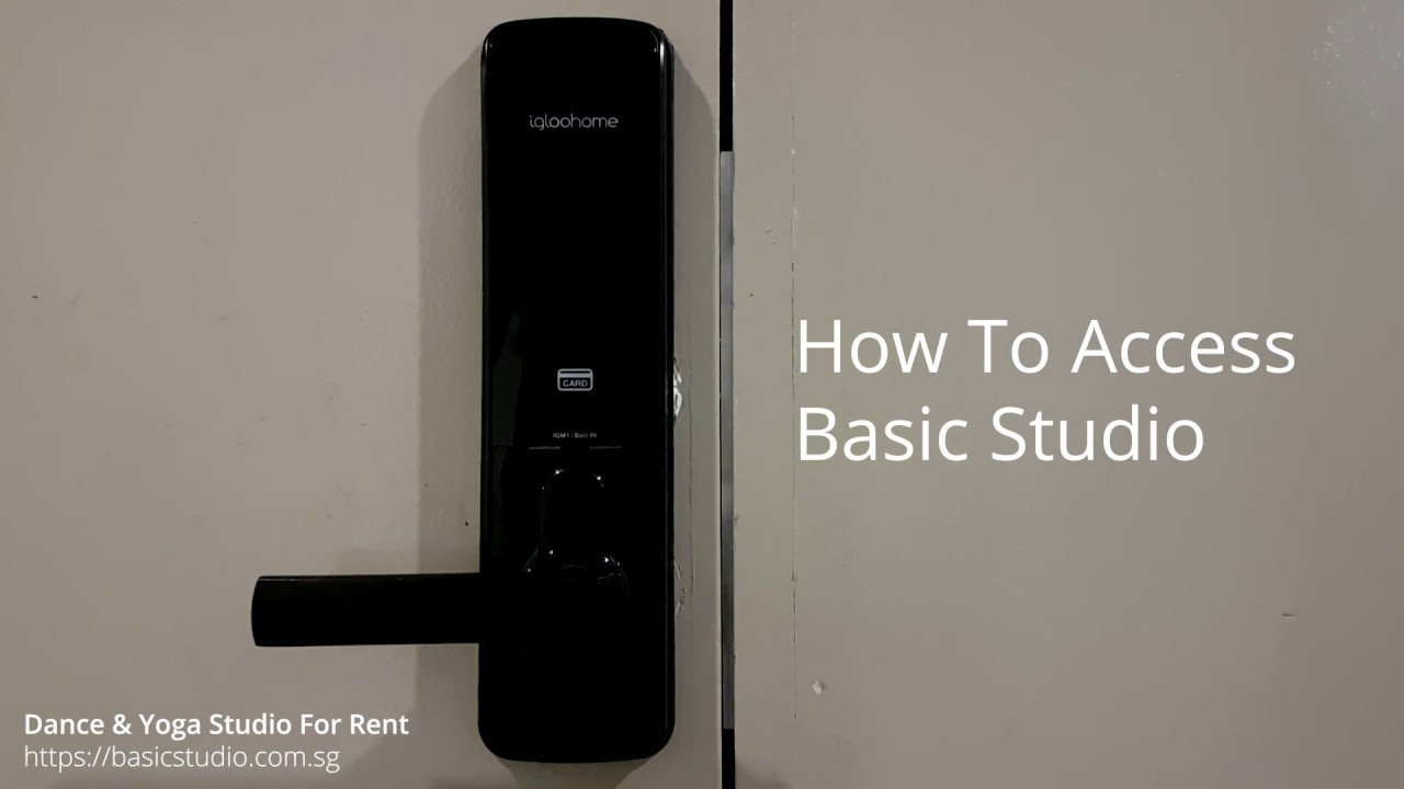 How To Open Igloohome Mortise Smart Lock YouTube