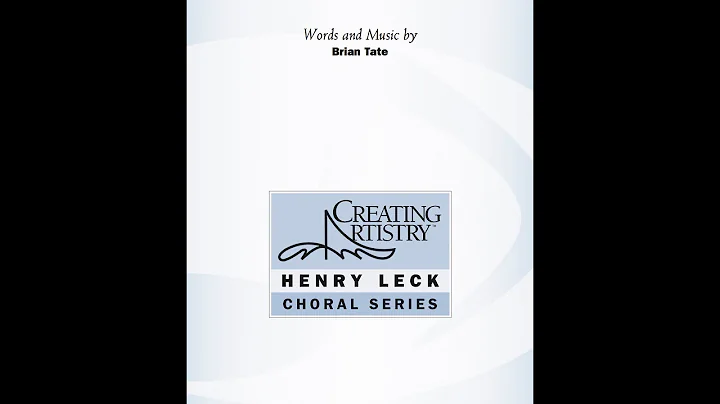 Greater Than (SATB Choir) - by Brian Tate
