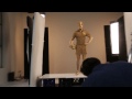 Beau Ryan painted gold and turned into a trophy!