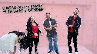 Surprising Laura’s Family With Our Baby’s Gender | Dhar and Laura