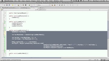 210. Unity3d Tutorial - Loading Character Data Part 2