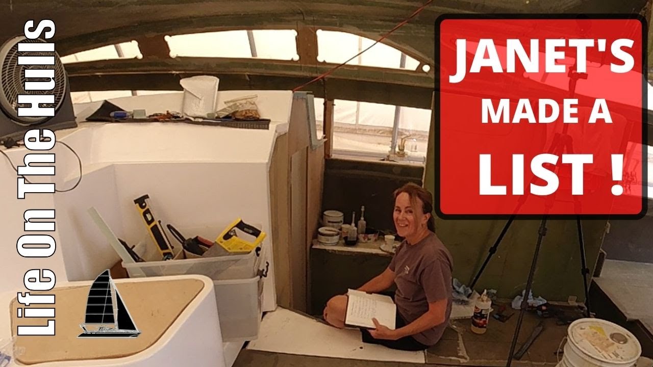 Janet’s got a list ! – (Boat Building / Life On The Hulls EP 214)