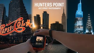 NYC SUNSET STREET PHOTOGRAPHY  HUNTERS POINT 4K