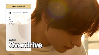 RIIZE – Overdrive | Instrumental