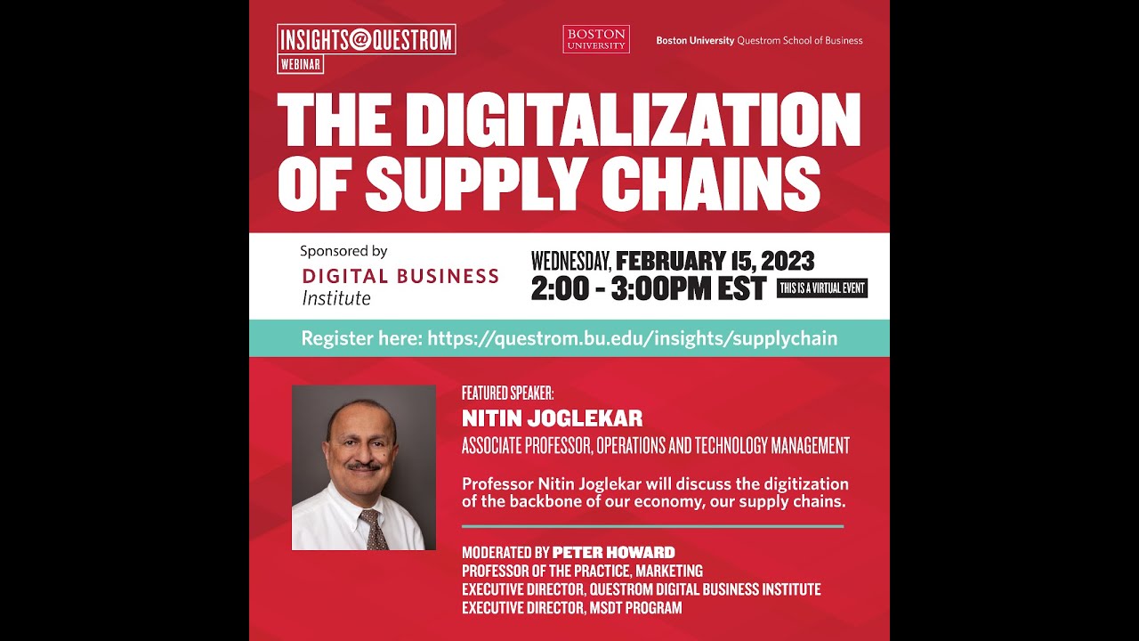 The Digitalization of Supply Chains - YouTube
