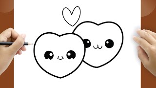 Wie Man Ein Herz Einfach Und Schritt Für Schritt Zeichnet