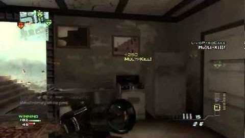 MW3 GoRe PyroCake - Multi-kill with AS50