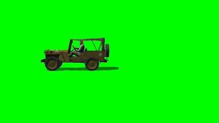 Green Screen Army Zeep-3