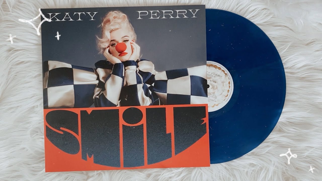 katy perry - smile (vinyl unboxing) | target exclusive