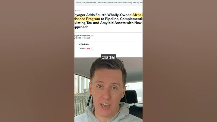 The Stock No One Is Talking About: Voyager Therapeutics #shorts #viralshorts