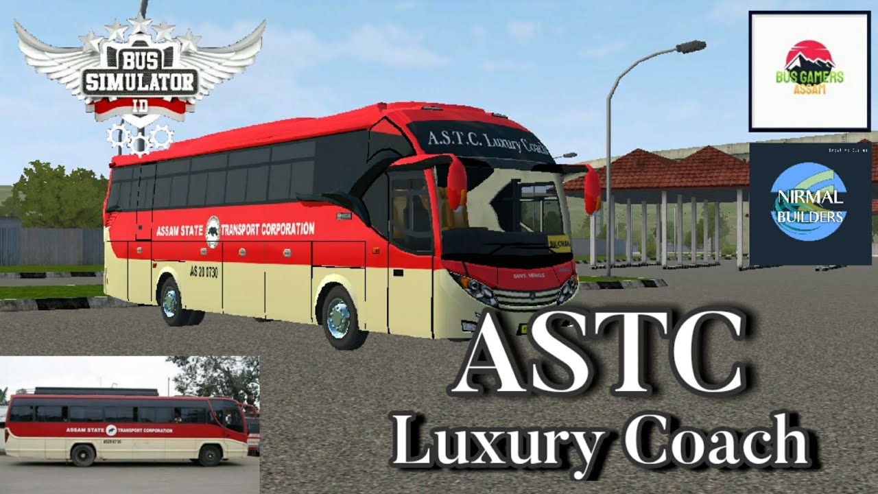 ASTC LUXURY COACH || BUS SIMULATOR INDONESIA || GAMEPLAY || LIVERY FOR ARJUNA XHD