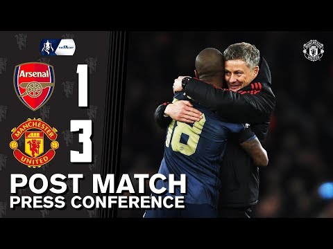 Post Match Press Conference | Arsenal 1-3 Manchester United | Ole Gunnar Solskjaer | Emirates FA Cup