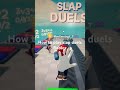 How to play slap duels Roblox